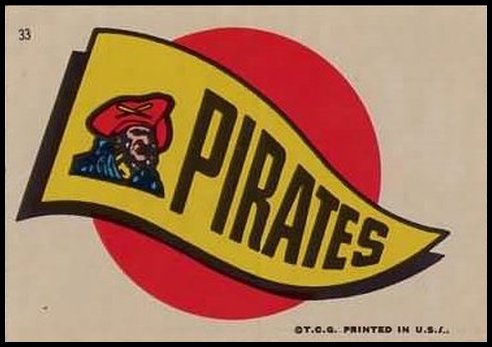 33 Pirates Pennant